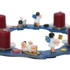 Figurenland Uhlig GmbH Adventsleuchter*Adventskranz mit 8 Weihnachtsengeln, blau