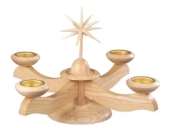 Albin Preißler Neuheiten | Adventsleuchter*Adventsleuchter für Teelichte mit Stern, von