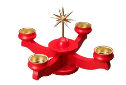 Albin Preißler Neuheiten | Adventsleuchter*Adventsleuchter für Teelichter mit Stern, von