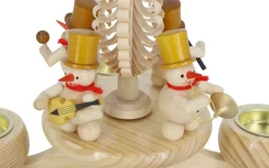 Zenker Adventsleuchter*Adventsleuchter mit Schneemännern, , 23 cm, für Teelichter von Ralf