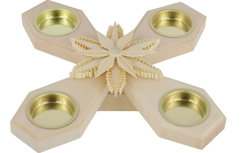 Martina Rudolph Adventsleuchter*Adventsleuchter mit Stern, 25 cm von