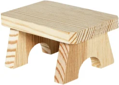 KWO Neuheiten | Kantenhocker*Bank für Räuchermännchen Kantenhocker, 4 cm von