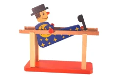 Spielwarenmacher Günther Neuheiten | Holzspielzeug*Barrenturner Mond von, 14 cm,