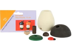 SEIFFENcom by Nestler GmbH Räuchermännchen*Bastelset Räuchermännchen Pilz schwarz, 13 cm von SEIFFEN.COM