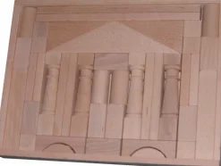 Holzspielwaren Ebert Bausteine & Baukästen*Baukasten Domizil 2, mit 41 Bausteinen von Ebert GmbH