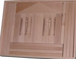 Holzspielwaren Ebert Bausteine & Baukästen*Baukasten Domizil 4, mit 27 Bausteinen von Ebert GmbH