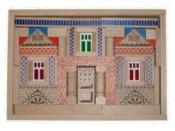 Holzspielwaren Ebert Bausteine & Baukästen*Baukasten Elegant mit 79 Bausteinen von Ebert GmbH