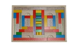 Holzspielwaren Ebert Bausteine & Baukästen*Baukasten Junior 1 mit 61 Bausteinen von Ebert GmbH