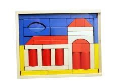 Holzspielwaren Ebert Bausteine & Baukästen*Baukasten Kirche mit 48 Bausteinen von Ebert GmbH