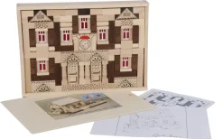 Holzspielwaren Ebert Bausteine & Baukästen*Baukasten Noblesse Haus, 150 Bausteine von Ebert GmbH