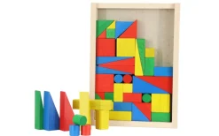 Holzspielwaren Ebert Bausteine & Baukästen*Baukasten Piccolo mit 46 Bausteinen von Ebert GmbH