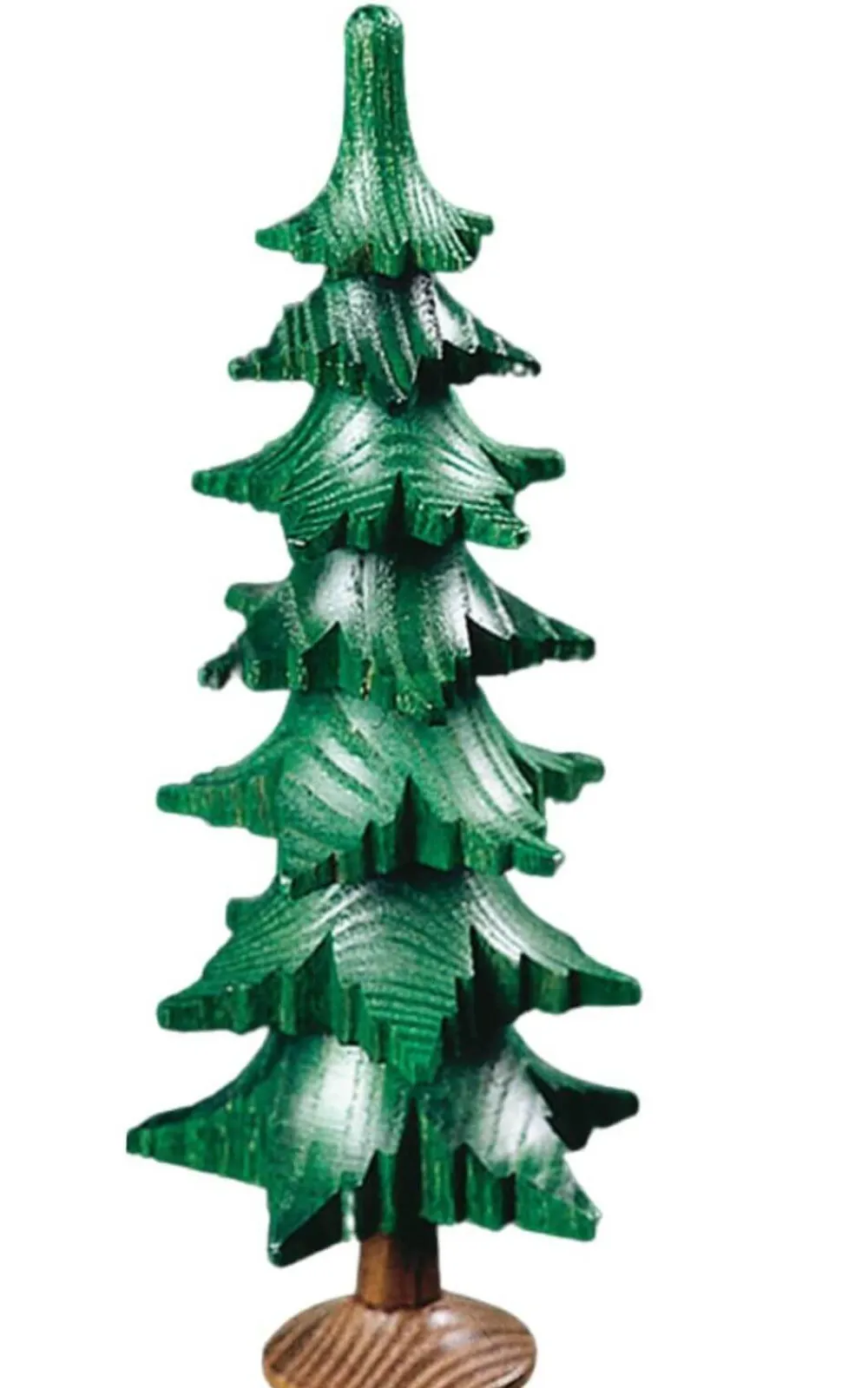 Richard Glässer GmbH Holzfiguren & Dekofiguren*Baum mit Stamm und 7 Kränzen, , 16 cm von