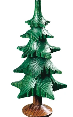 Richard Glässer GmbH Holzfiguren & Dekofiguren*Baum mit Stamm und 5 Kränzen, , 12 cm von