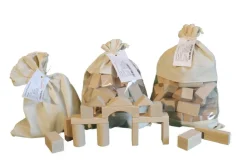 Holzspielwaren Ebert Bausteine & Baukästen | Neuheiten*Bausteine im Beutel, 30 Holzbausteine, von Ebert GmbH