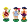 Figurenland Uhlig GmbH Blumenmädchen*Blumenmädchen, 5 Stück handbemalt von
