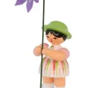 Figurenland Uhlig GmbH Blumenmädchen*Blumenmädchen Elisa mit violetter Blume, 9 cm von