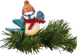 Hubrig Volkskunst Neuheiten | Christbaumschmuck*Christbaumschmuck Baumclipser Blaumeise von