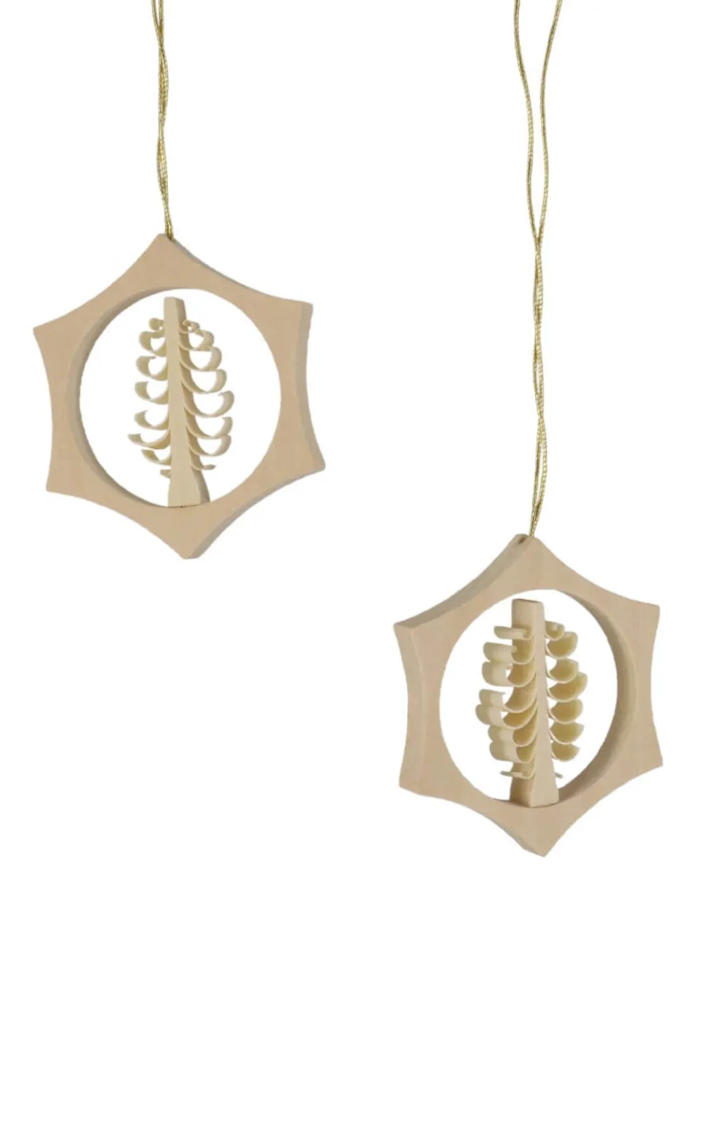 Martina Rudolph Christbaumschmuck*Christbaumschmuck Bäumchen, 2 Stück, 5 cm von
