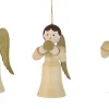 Romy Thiel Christbaumschmuck*Christbaumschmuck Engel mit Trompete, 3-teilig, von