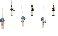 Knuth Neuber Neuheiten*Christbaumschmuck Engel und Bergmann, 3 Paare von