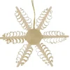Martina Rudolph Christbaumschmuck*Christbaumschmuck Holzstern, Durchmesser 7 cm von