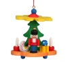 Christian Ulbricht Christbaumschmuck*Christbaumschmuck Pyramide mit Nussknacker, 1 Stück von
