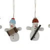 Zenker Christbaumschmuck*Christbaumschmuck Schneemannquartett, 6 cm von Ralf