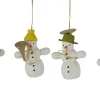 Zenker Christbaumschmuck*Christbaumschmuck Schneemannquartett, 6 cm von Ralf