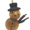 SEIFFENcom by Nestler GmbH Christbaumschmuck*Christbaumschmuck Schneemann, , 3 cm von SEIFFEN.COM