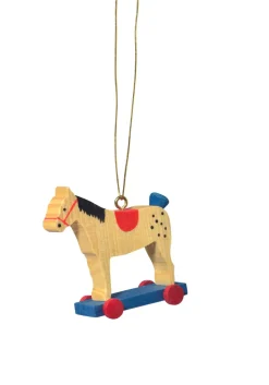 KWO Christbaumschmuck*Christbaumschmuck Spielzeugpferd, , 6 cm von