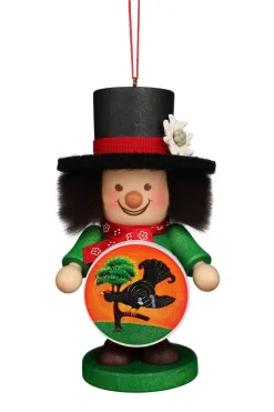 Christian Ulbricht Auslaufartikel | Christbaumschmuck*Christbaumschmuck Strolch Schützenkönig, 11 cm, von