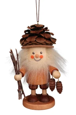 Christian Ulbricht Neuheiten*Christbaumschmuck Strolch Zapfenmännchen, , 11 cm von
