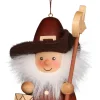 Christian Ulbricht Neuheiten | Christbaumschmuck*Christbaumschmuck Wackelmännchen Nachtwächter, natur von