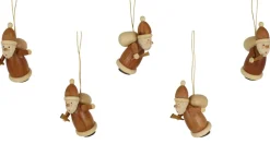Knuth Neuber Auslaufartikel*Christbaumschmuck Weihnachtsmann, 5 Stück, von
