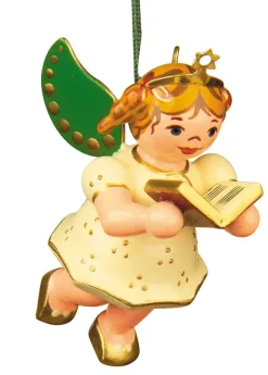 Hubrig Volkskunst Neuheiten*Christbaumschmuck Weihnachtsengel mit Gesangbuch von