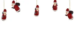Knuth Neuber Neuheiten*Christbaumschmuck Weihnachtsmann, 5 Stück von