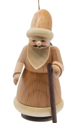 Spielwarenmacher Günther Neuheiten | Christbaumschmuck*Christbaumschmuck Weihnachtsmann, natur von