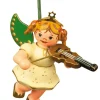 Hubrig Volkskunst Neuheiten | Christbaumschmuck*Christbaumschmuck Weihnachtsengel mit Geige von