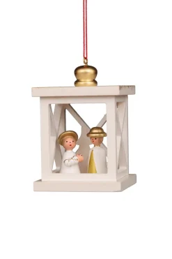 Christian Ulbricht Christbaumschmuck*Christbaumschmuck Weihnachtslaterne mit heiliger Familie von