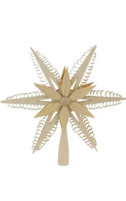 Martina Rudolph Christbaumschmuck*Christbaumspitze Stern, Durchmesser 24 cm von