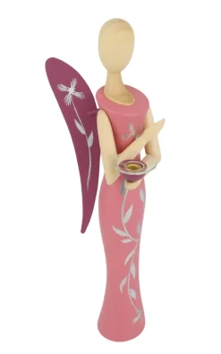 Holzkunst Gahlenz Auslaufartikel | Engel & Bergmann*Engel - Sternkopf Sweet Romance, stehend, 25 cm von