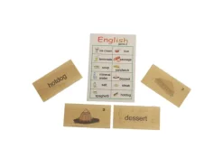 Holzspielwaren Ebert Lernspielzeug*Englischspiel mit 24 Einzelspielen von Ebert GmbH