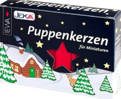 Ebersbacher Kerzenfabrik GmbH Pyramidenkerzen*EWA Puppenkerzen 40 Stück, , Ø 7 mm x 70 mm hoch