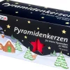 Ebersbacher Kerzenfabrik GmbH Neuheiten | Pyramidenkerzen*EWA Pyramidenkerzen 50 Stück, , Ø 14 mm x 74 mm hoch