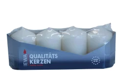 Ebersbacher Kerzenfabrik GmbH Stumpenkerzen*EWA Stumpenkerzen, Ø 40 mm x 60 mm hoch, , 4 Stück