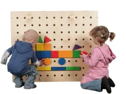 SINA® Spielzeug Holzspielzeug*Großes Wand-Steckspiel, 93 cm von SINA Spielzeug