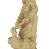 Schnitzkunst aus dem Erzgebirge Holzschnitzereien*Holzfäller, geschnitzt, 16 cm, von
