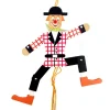 Spielwarenmacher Günther Neuheiten | Holzspielzeug*Holzspielzeug Hampelmann Clown, 26 cm von