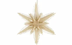 Martina Rudolph Fensterdeko Weihnachten*Holzstern, Durchmesser 24 cm, elektrisch beleuchtet von