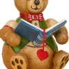 Hubrig Volkskunst Holzfiguren & Dekofiguren*Hubiduu Teddy Bücherwurm von